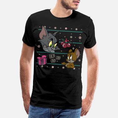 Tom und Jerry Ugly X-Mas Ho! Oh! Oh! - Men&#39;s Premium T-Shirt