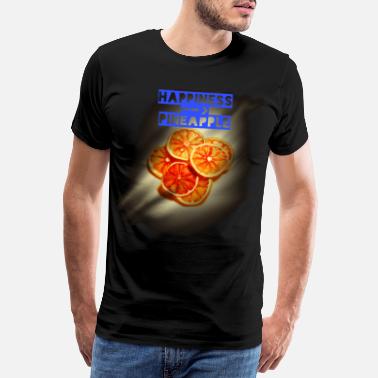 Aprikos aprikos - Premium T-skjorte for menn