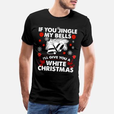 Naughty Naughty Christmas saying - Men&#39;s Premium T-Shirt