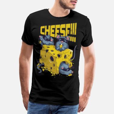 SAY CHEESE!! - Premium koszulka męska