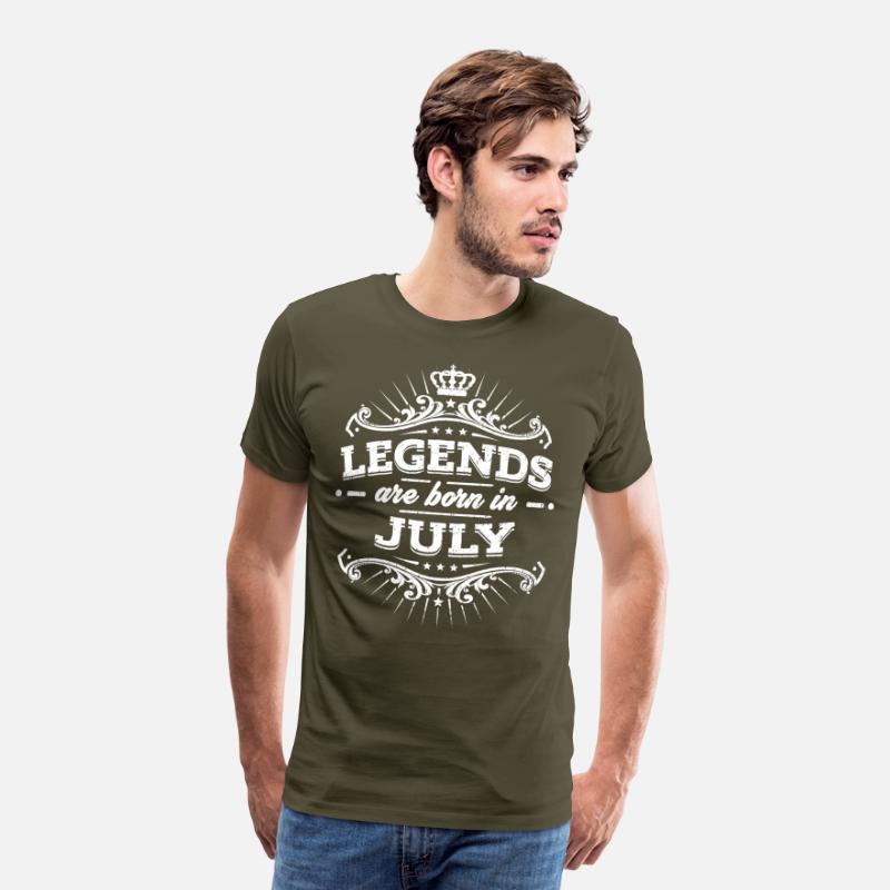 MUST-HAVE légendes sont nés en juillet-Standard Unisexe Standard Unisexe T-Shirt