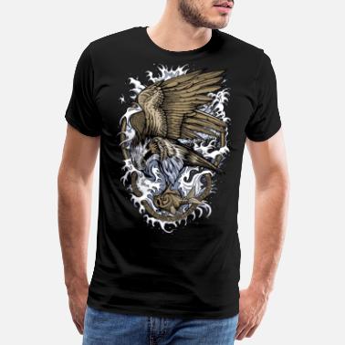 Animal Collection Balbuzard - T-shirt premium Homme