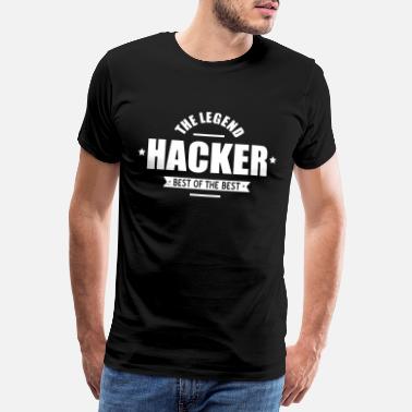 Hacker hacker - Men&#39;s Premium T-Shirt