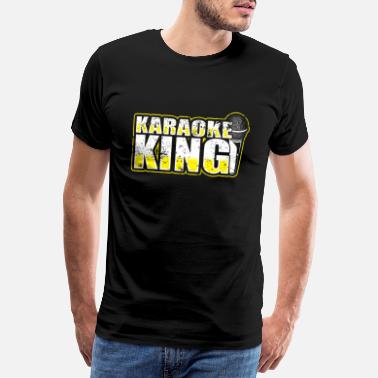 Karaoke Karaoke - Miesten premium t-paita