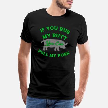 Pork Pulled pork - Premium koszulka męska