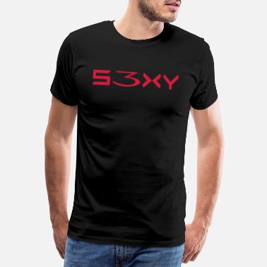 Model Sexy S3xy Tesla Model S 3 XY - Premium koszulka męska