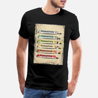 Retro Mentos Rolle Vintage - Männer Premium T-Shirt