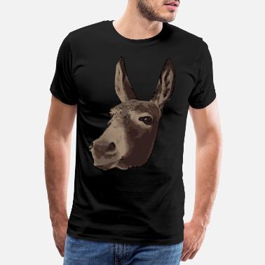 Esel Esel - Männer Premium T-Shirt