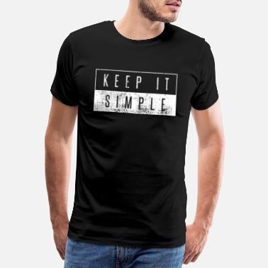 Simpel Simpel - Männer Premium T-Shirt