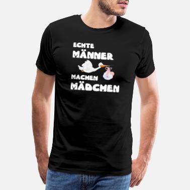 Väter Werdende Papa Väter Eltern Design Geschenk Idee - Männer Premium T-Shirt