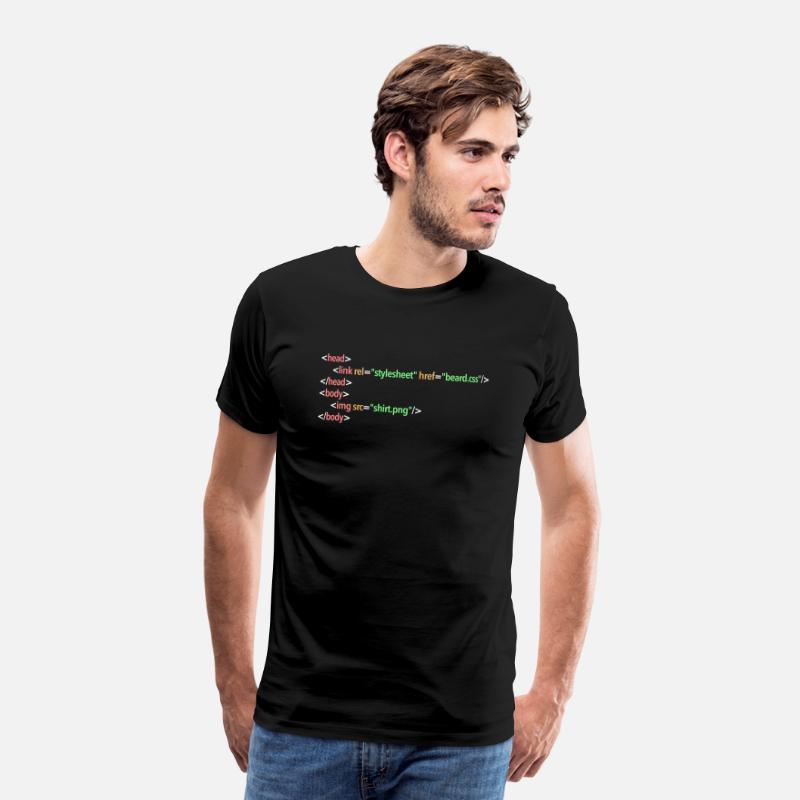 Divertido Html Head Body Regalo para Programador Camiseta