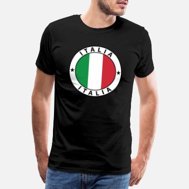 Sisilia Italia - Miesten premium t-paita
