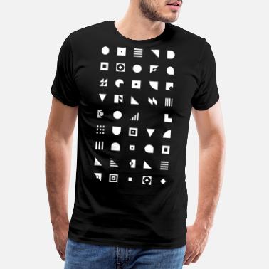 Form Geometrie - Männer Premium T-Shirt