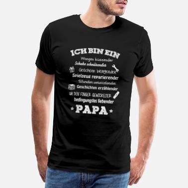 Bester Papa Ich bin ein wunderbarer Papa - Männer Premium T-Shirt