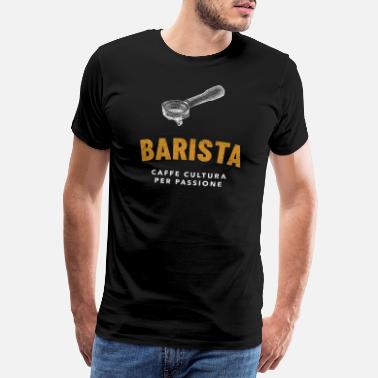 Espresso Espresso Barista - Mannen premium T-shirt