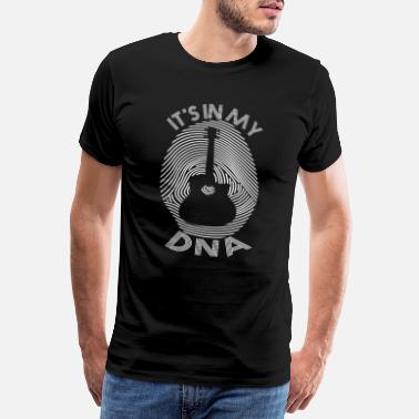 Bassist Gitarrist Bassist es ist in meiner DNA - Männer Premium T-Shirt
