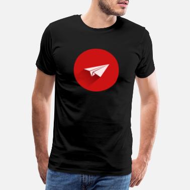 Avions En Papier Avions en papier | Avion en papier - T-shirt premium Homme