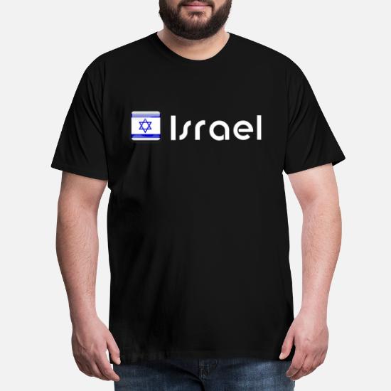 T-shirt Adulte Drapeau Israël du S au 2XL 