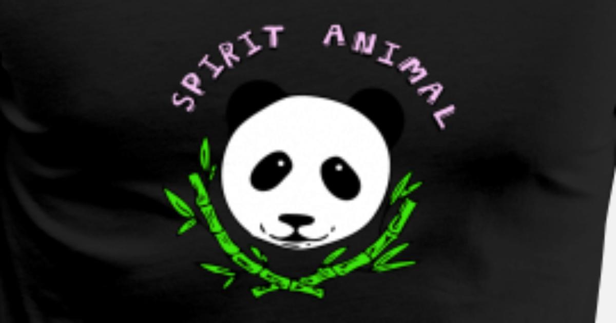 Panda Spirit Animal Love' Men's Premium T-Shirt | Spreadshirt