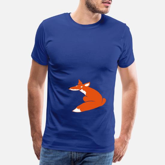 Fuchsiger Fuchs Männer Bio-T-Shirt 