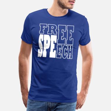 Optimist Snakk fritt - Premium T-skjorte for menn