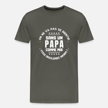 D est pour papa t-shirt Père Papa Jour famille Slogan papa Drôle Cadeau Anniversaire 