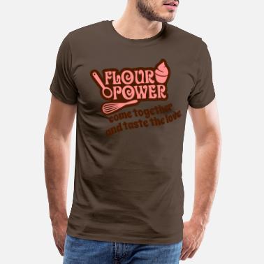 Flour Flour Power - Men&#39;s Premium T-Shirt