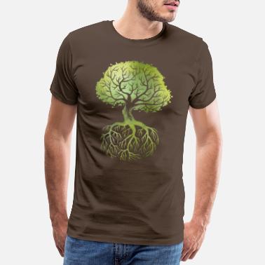 Baum Roots - Männer Premium T-Shirt