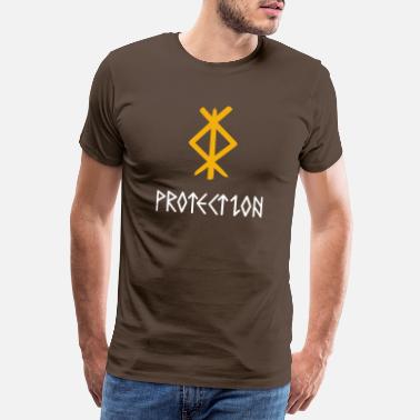 Fuerza Runa vikinga de protección - Camiseta premium hombre