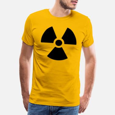 Promieniowanie promieniowanie - Premium koszulka męska