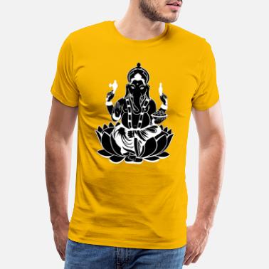 Ganesha Ganesha - Miesten premium t-paita