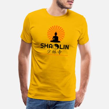 Shaolin Jeg elsker Shaolin, Shaolin Kung Fu, Shaolin hettegensere, - Premium T-skjorte for menn