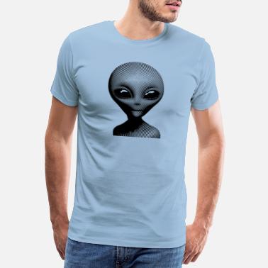Pocket Alien Extraterrestrial Martian Visitor - Men&#39;s Premium T-Shirt