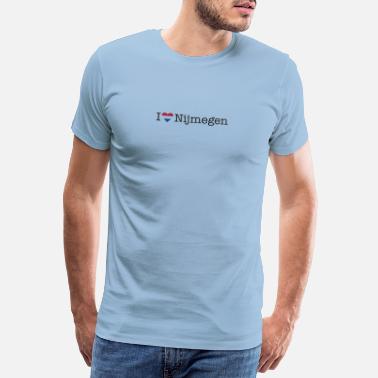 Rakastella Rakastan Nijmegeniä - Miesten premium t-paita