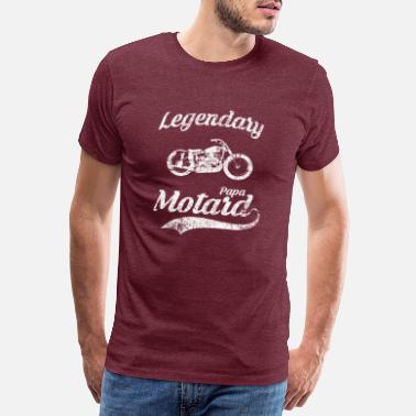 Motocycliste drôle Lovers Moto Homme T-shirt Homme Papa Cadeau T-shirt Superbike de Noël