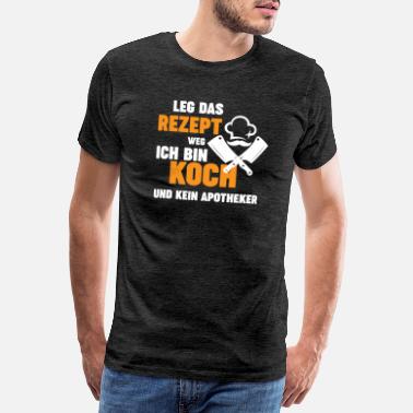Witzig Ich Bin Koch - Witziges Koch Design - Männer Premium T-Shirt