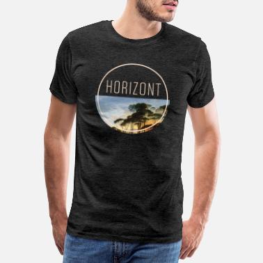 Horizont Horizont- landscape Variante 2 - Männer Premium T-Shirt