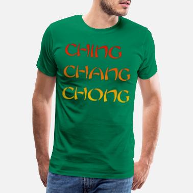 Ching Chang Chong Ching Chang Chong - Miesten premium t-paita