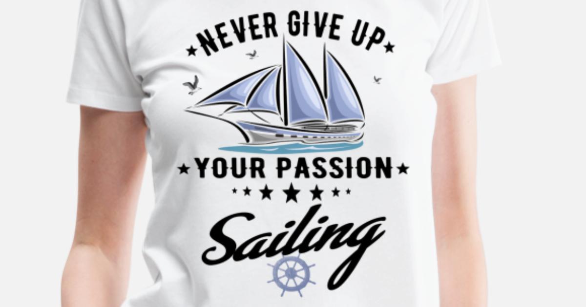 Herzschlag EKG Sailing Segeln Segelboot Segler Design Sweatshirt