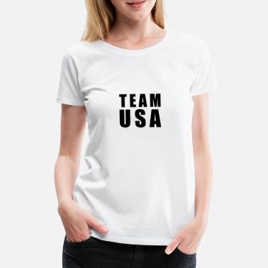 Team Usa TEAM USA - Premium T-skjorte for kvinner
