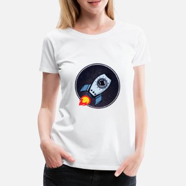 Raketenschiff Raketenschiff - Frauen Premium T-Shirt