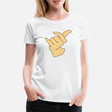 Signe De La Main signes de la main - T-shirt premium Femme