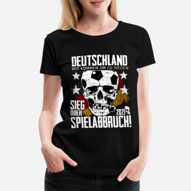 Fanshirt Totenkopf Fanshirt - Frauen Premium T-Shirt