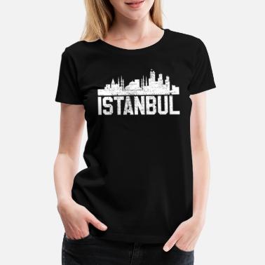 Istanbul Istanbul Istanbul - Naisten premium t-paita