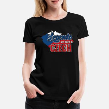 Tsjekkisk Tsjekkisk Republikk - Premium T-skjorte for kvinner