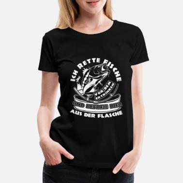 Alt Fischer Never die Humorvoll Angeln T-Shirt Damen Alle Größen