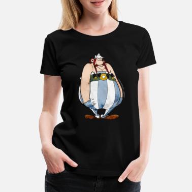 Asterix &amp; Obelix Grumpy - Vrouwen premium T-shirt