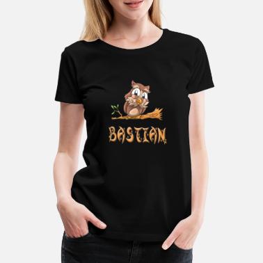 Bastián Bastian ugle - Premium T-skjorte for kvinner