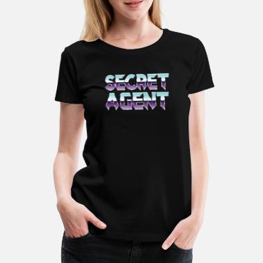 Secret Agent Secret Agent - Women&#39;s Premium T-Shirt
