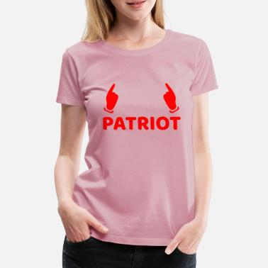 Patriotism patriot - Women&#39;s Premium T-Shirt